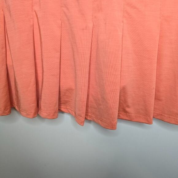 Eleven by Venus Williams Taylor Swift  Orange Pleated Tennis Skort Medium - Picture 7 of 7